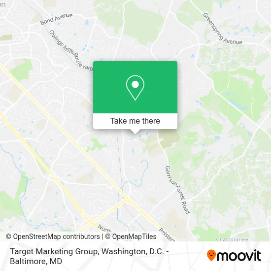 Target Marketing Group map