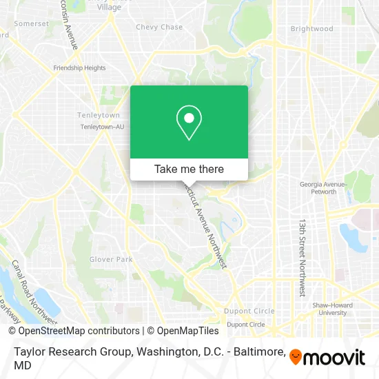 Taylor Research Group map