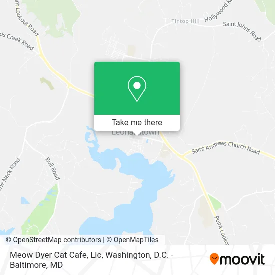 Meow Dyer Cat Cafe, Llc map