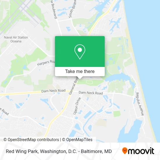 Red Wing Park map