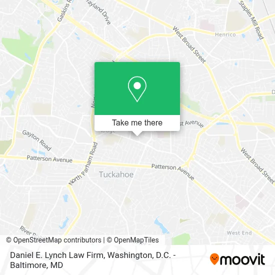 Daniel E. Lynch Law Firm map