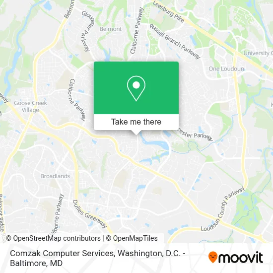 Comzak Computer Services map