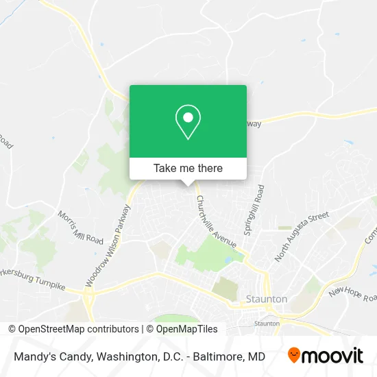 Mandy's Candy map