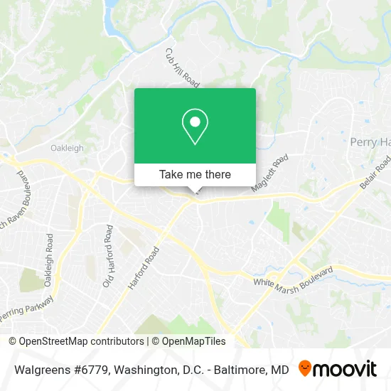 Walgreens #6779 map