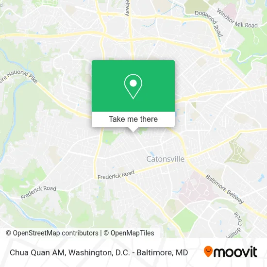 Chua Quan AM map