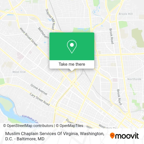 Muslim Chaplain Services Of Virginia map