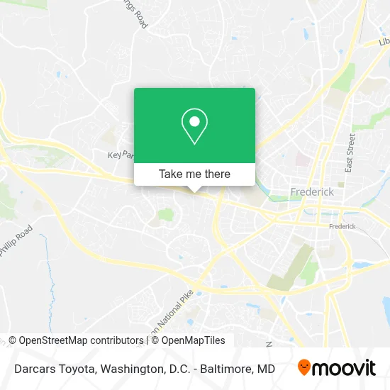 Darcars Toyota map