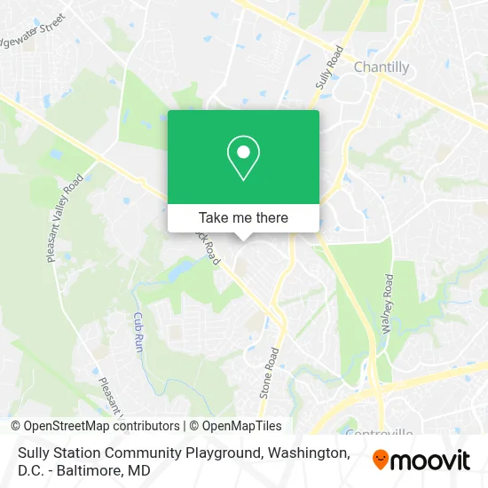 Sully Station Community Playground map