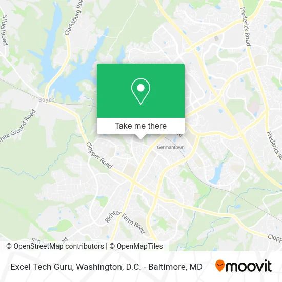 Excel Tech Guru map