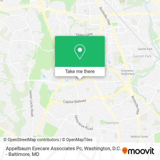 Appelbaum Eyecare Associates Pc map
