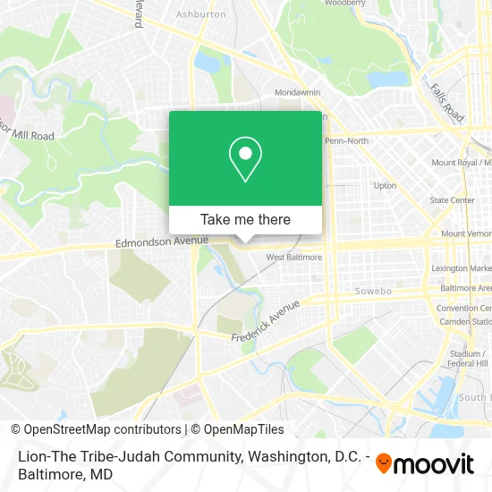 Lion-The Tribe-Judah Community map