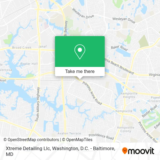 Xtreme Detailing Llc map