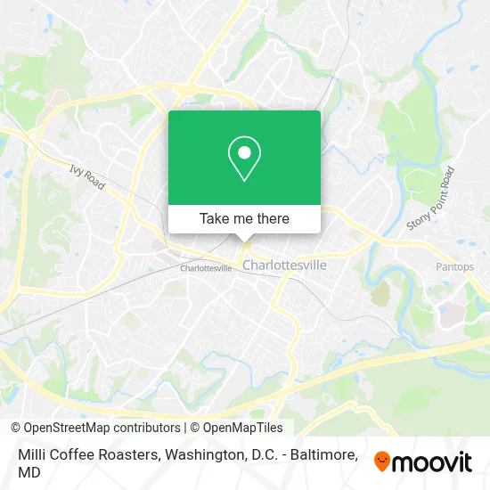 Milli Coffee Roasters map