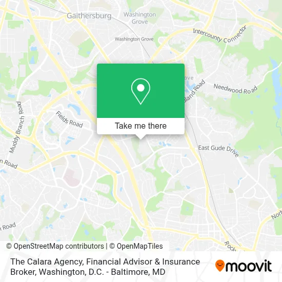 The Calara Agency, Financial Advisor & Insurance Broker map