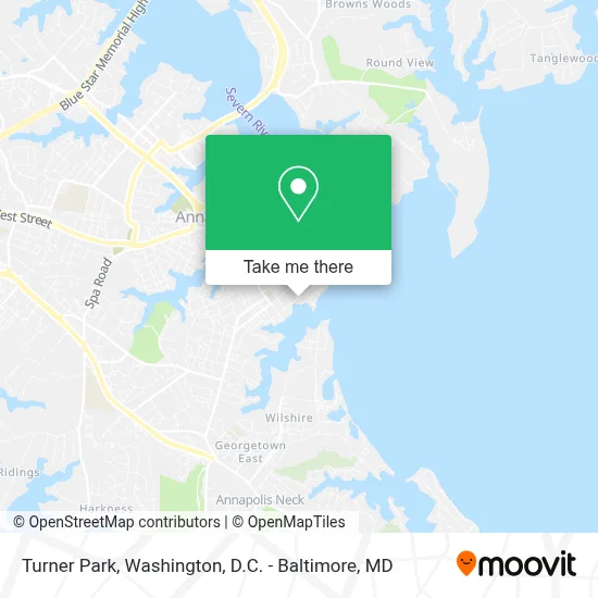 Turner Park map