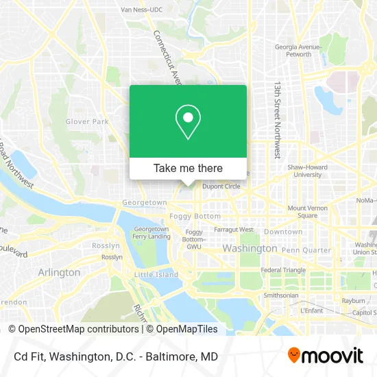 Cd Fit map