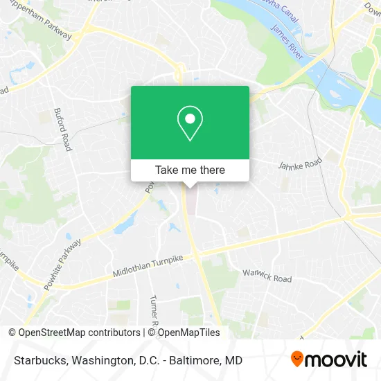 Starbucks map