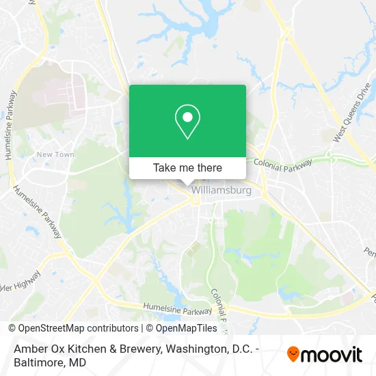 Amber Ox Kitchen & Brewery map