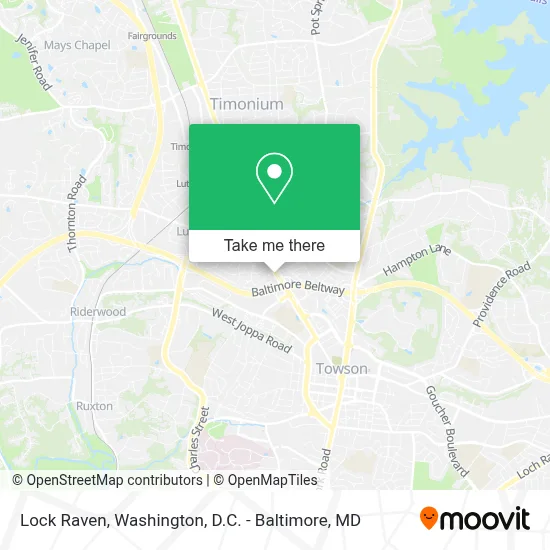 Lock Raven map