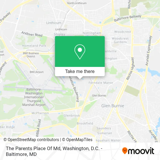 The Parents Place Of Md map
