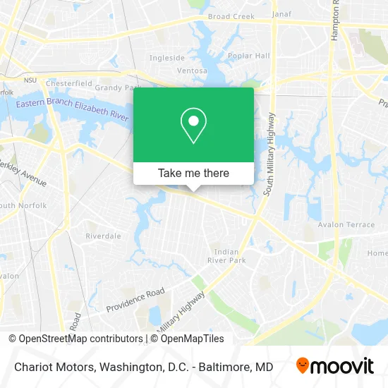 Chariot Motors map