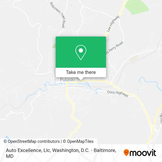 Auto Excellence, Llc map