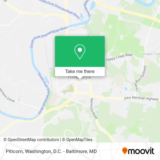 Piticorn map