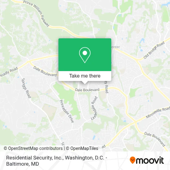 Residential Security, Inc. map