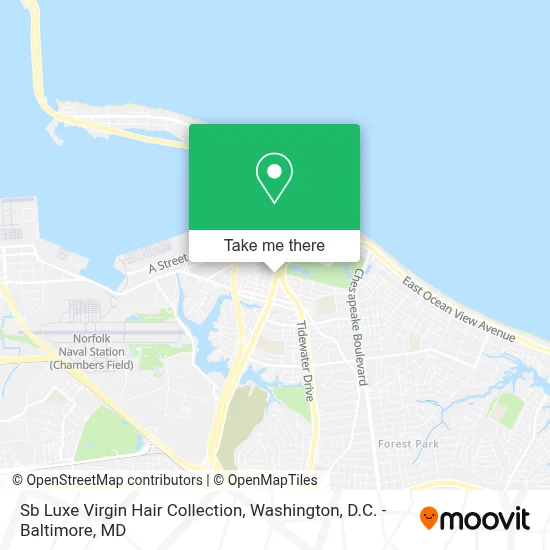 Sb Luxe Virgin Hair Collection map