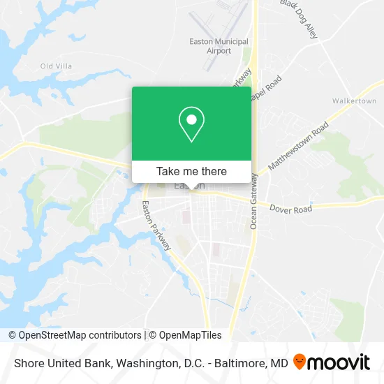 Shore United Bank map