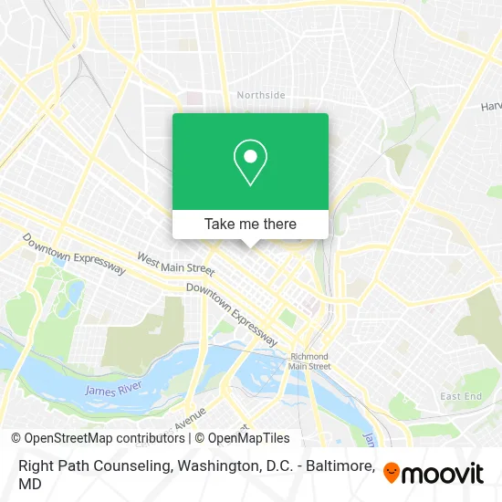 Right Path Counseling map