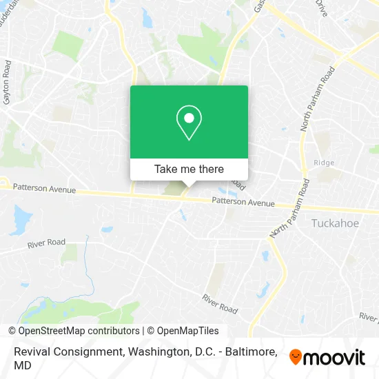 Revival Consignment map