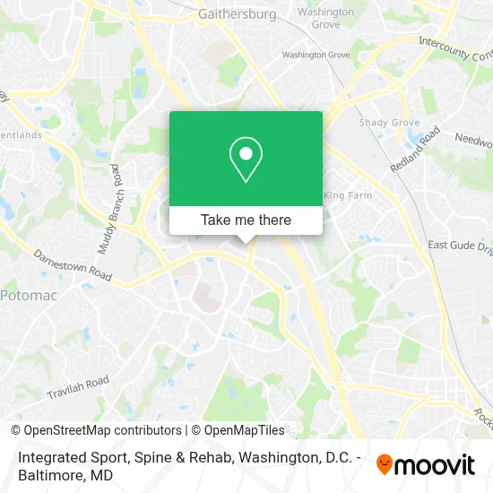 Integrated Sport, Spine & Rehab map