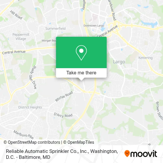 Reliable Automatic Sprinkler Co., Inc. map