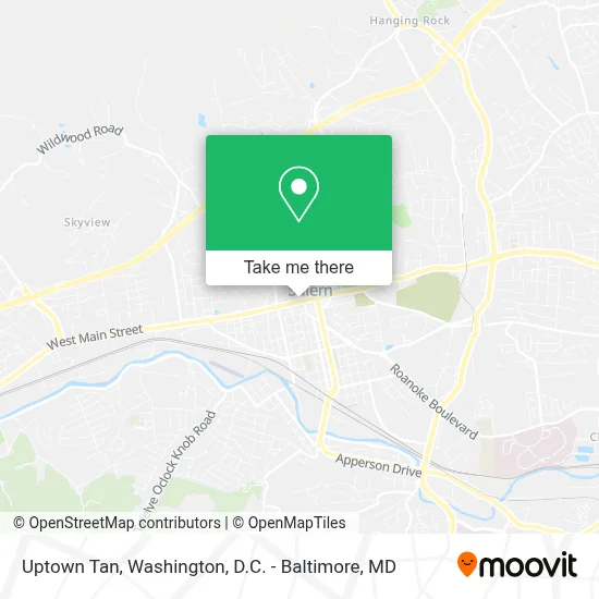 Uptown Tan map