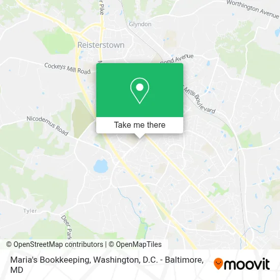 Maria's Bookkeeping map