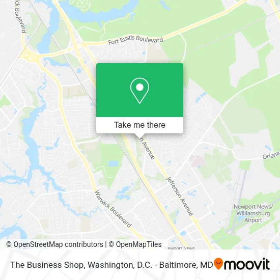 The Business Shop map