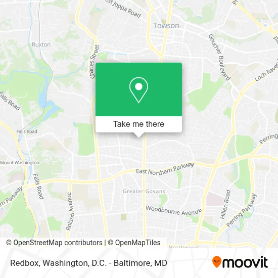 Redbox map
