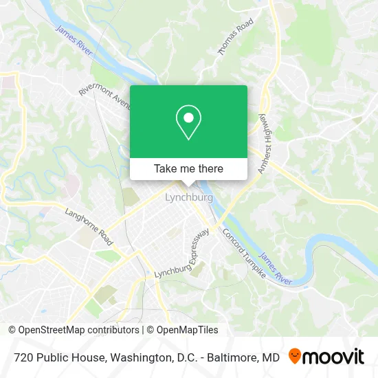 720 Public House map