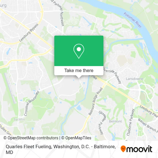 Quarles Fleet Fueling map