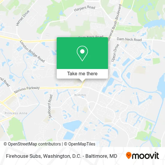 Firehouse Subs map