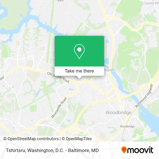 Tshirtsru map