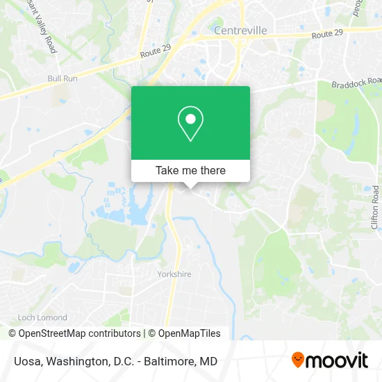 Uosa map