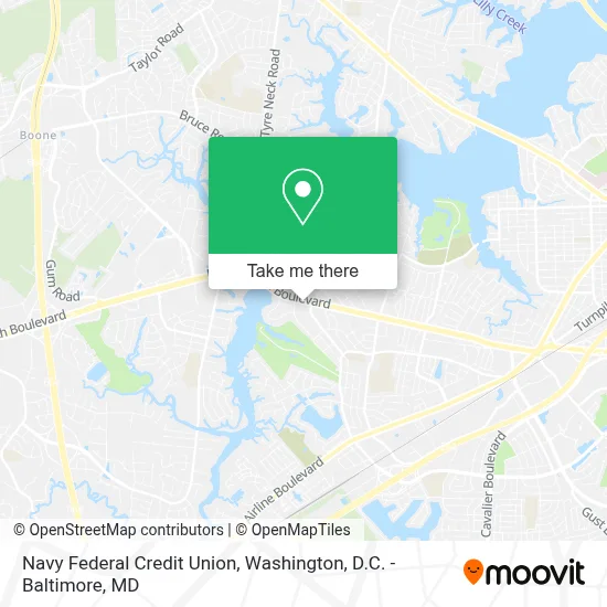 Navy Federal Credit Union map