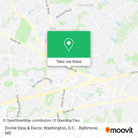 Divine Dine & Decor map