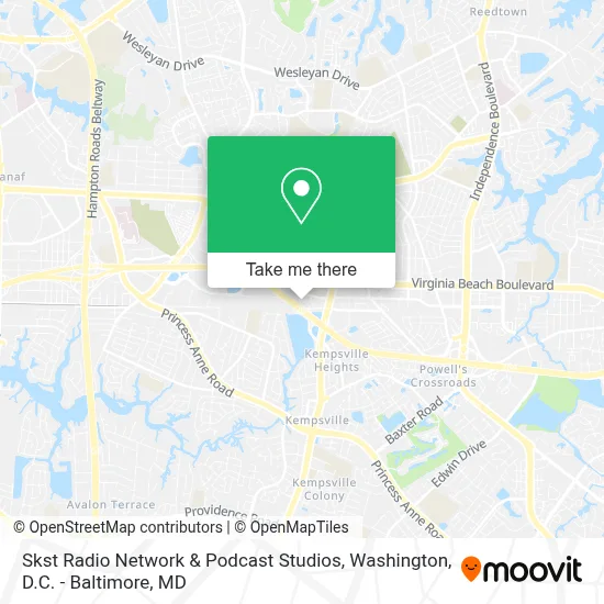 Skst Radio Network & Podcast Studios map
