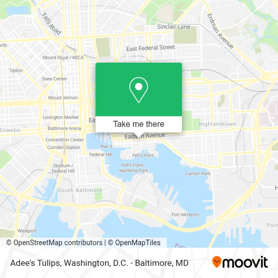 Adee's Tulips map