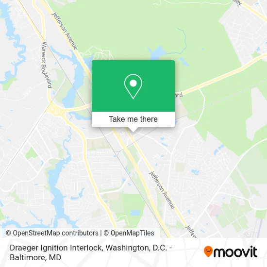Draeger Ignition Interlock map