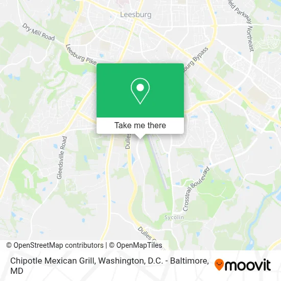 Chipotle Mexican Grill map