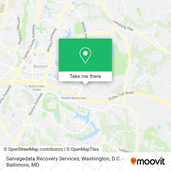 Salvagedata Recovery Services map